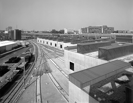 (BDT_10_066) Schweizerische Bundesbahn Engine Depot