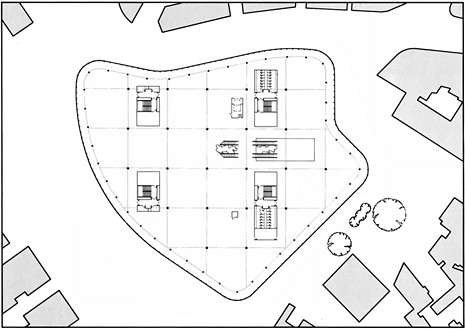(BDT_12_008) The Separation of the Supporting Structure and the Envelope in Office Design